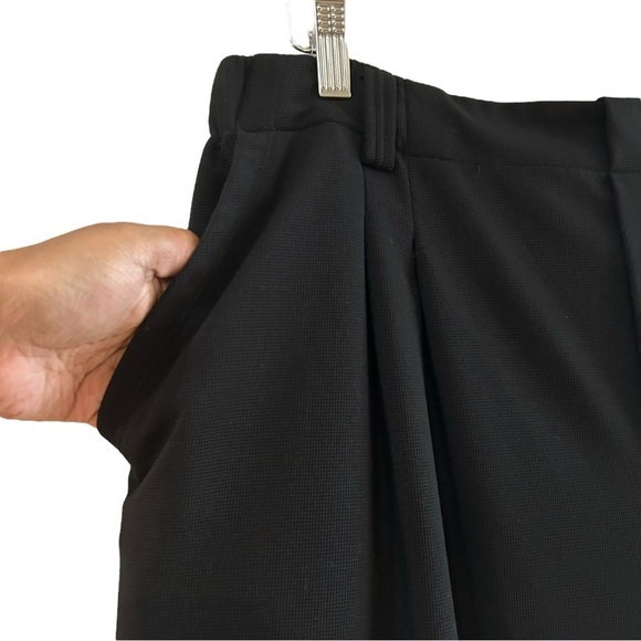 NEW Halara Flex Waffle Knit Pants Sz XL Petite Wide Leg High Waist Pockets - Picture 10 of 11